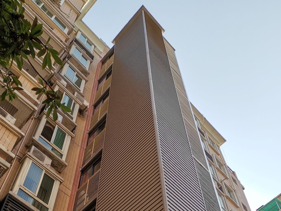 铝合金双层中空型材井道